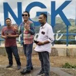Foto: La Ode Ida dan Asrin Anggota DPRD Provinsi saat berkunjung di desa wisata Tangekon beberapa waktu lalu. sumber; Agus Saputra